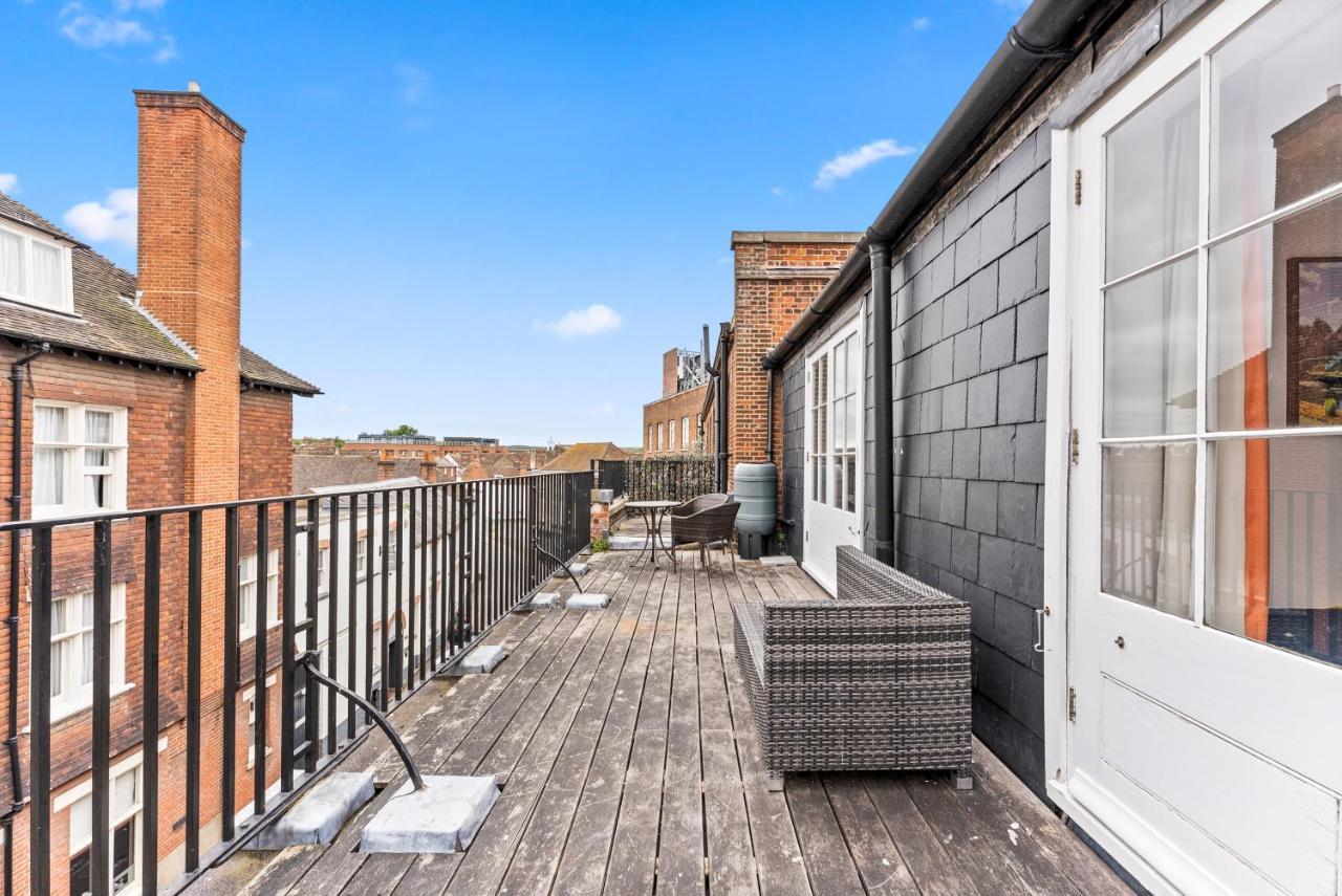 The Exquisite Gem Of Canterbury - Huge Balcony Leilighet Eksteriør bilde